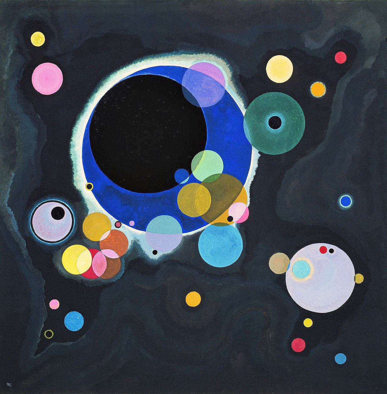 Kandinsky, Several Circles